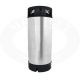 Stainless steel keg 18 l with border