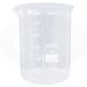 Heat-resistant graduated glass beaker - 3000 ml