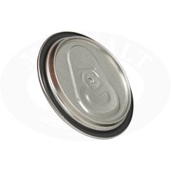 Paquet de couvercles de canettes argent CDL - 100 pièces
