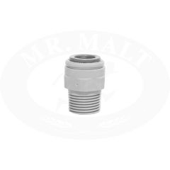 Connector 3/8 M d. 9,5 BSP adapter JG