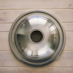 Gewölbter Deckel mit 3" TC