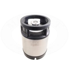 Fût à bière en acier inoxydable 10 litres raccord à glissement