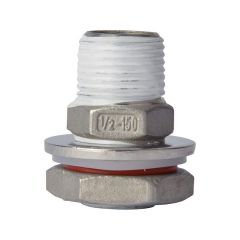 Kit de mamelons filetés en acier inoxydable 1/2