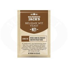 Levure sèche Mangrove Jack's Belgian Wit M21 - 10 g